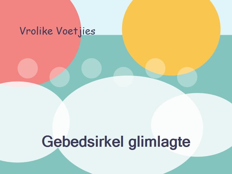 Bybelstories en gebedsirkel